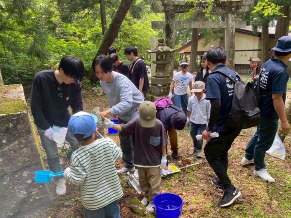 お地蔵さま清掃