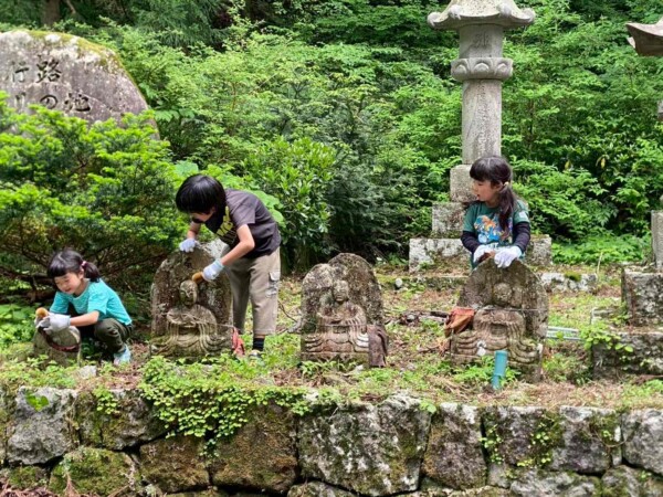 お地蔵さま清掃