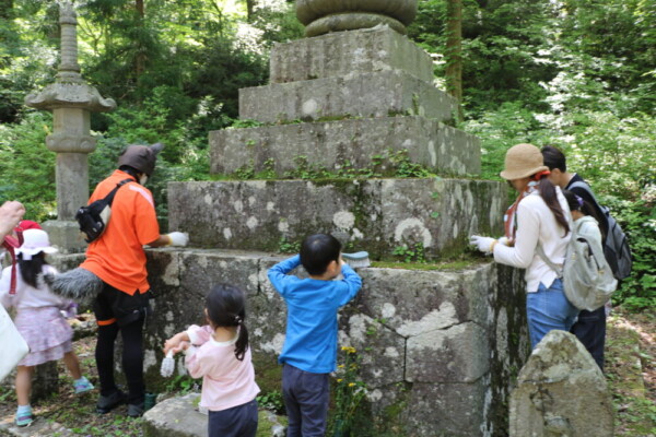 お地蔵さま清掃